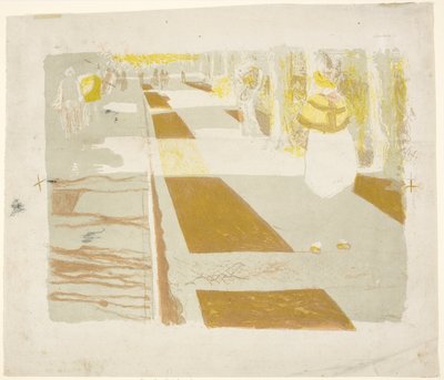 Il viale da Édouard Jean Vuillard