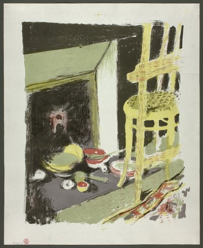 Il focolare, ottava tavola da Paesaggi e interni da Édouard Jean Vuillard