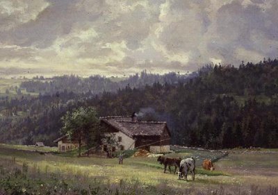 Chez Sandoz a la Joux Perret da Edouard Jeanmarie