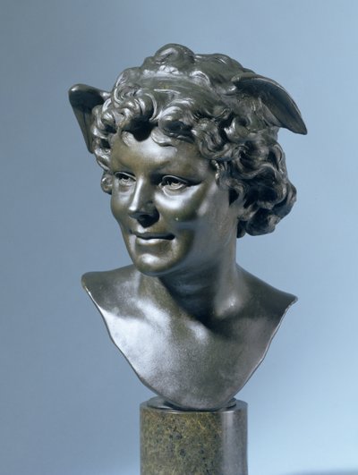 Testa di Mercurio da Edouard Lanteri