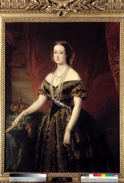 Ritratto di Eugenia, Imperatrice dei Francesi da Edouard Louis Dubufe
