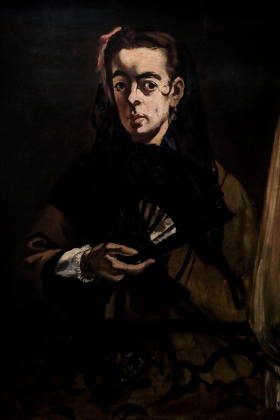 Angelina anche detta: Una signora alla finestra da Édouard Manet