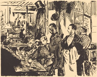 Al caffè da Édouard Manet