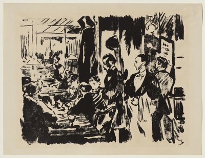 Al caffè da Édouard Manet
