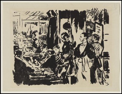 Al caffè da Édouard Manet