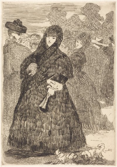 Al Prado, 1865-1868 da Édouard Manet