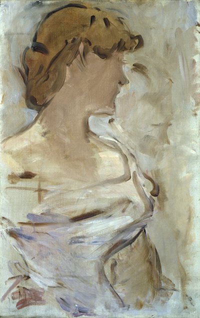 Au Bal - Marguerite de Conflans en Toilette de Bal, 1870-80 da Édouard Manet