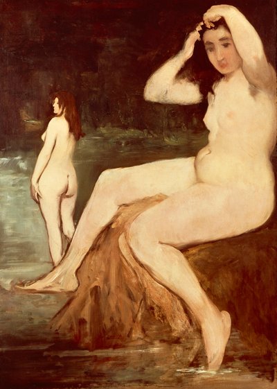 Bagnanti sulla Senna da Édouard Manet