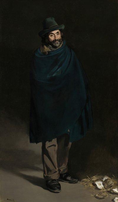 Mendicante con ostriche filosofo, 1865-67 da Édouard Manet