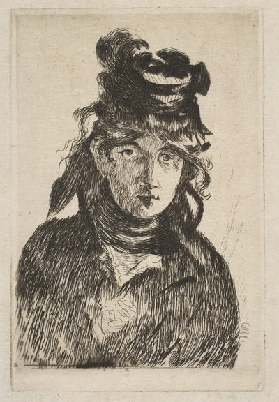 Berthe Morisot, 1872 da Édouard Manet