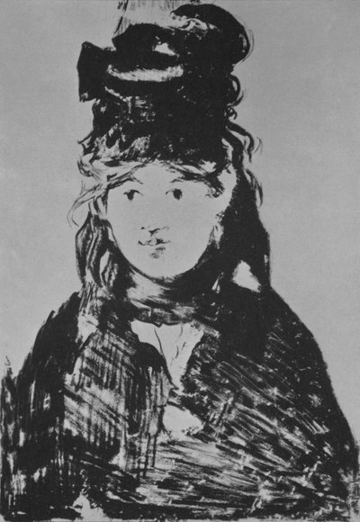 Berthe Morisot, c. 1870s da Édouard Manet