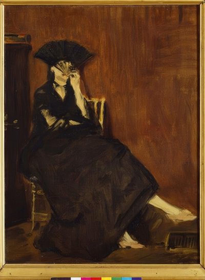 Berthe Morisot con il ventaglio da Édouard Manet