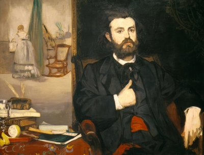 Ritratto del poeta Zacharie Astruc da Édouard Manet