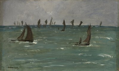Barche a Berck-sur-Mer da Édouard Manet