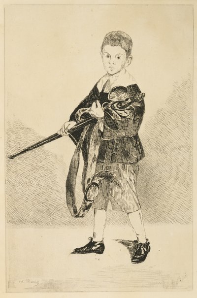 Ragazzo con la spada da Édouard Manet