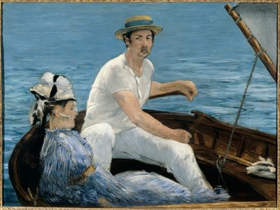 In barca da Édouard Manet
