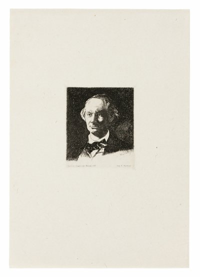 Charles Baudelaire, Viso Intero III da Édouard Manet