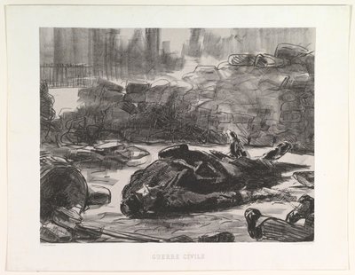 Guerra Civile da Édouard Manet