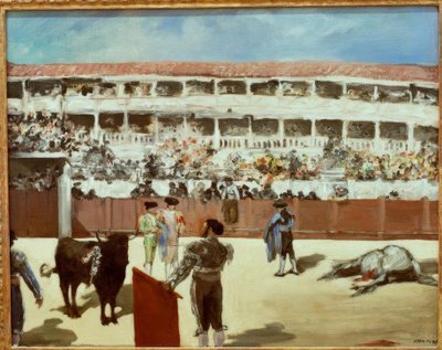 Combattimento di tori da Édouard Manet