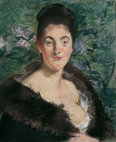 Dama in pelliccia da Édouard Manet