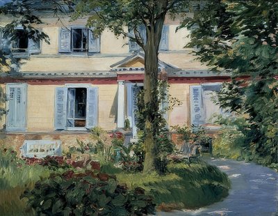La casa a Rueil da Édouard Manet