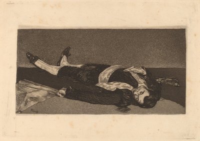 Torero morto da Édouard Manet