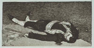 Toreador morto da Édouard Manet