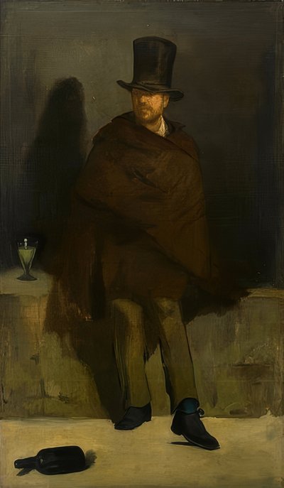 Il bevitore di assenzio da Édouard Manet
