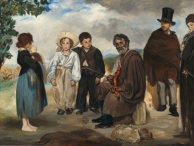 Il vecchio musicista da Édouard Manet