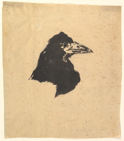 Progetto per il Poster e la Copertina di Il Corvo di Edgar Allan Poe da Édouard Manet