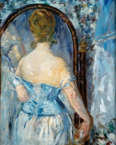 Davanti allo specchio da Édouard Manet