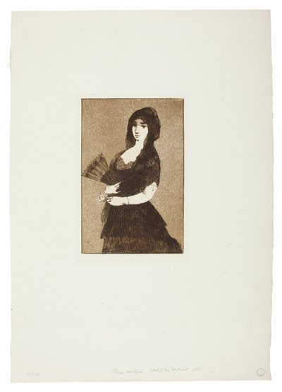 Fiore Esotico (Donna con Mantiglia) da Édouard Manet