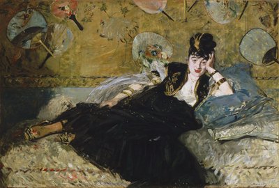 Francese:  La dame aux éventails Donna con ventagli da Édouard Manet