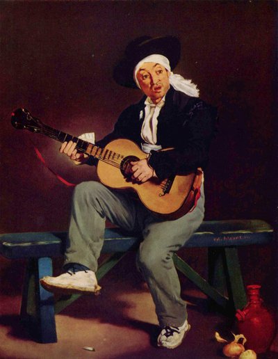 Il cantante spagnolo da Édouard Manet