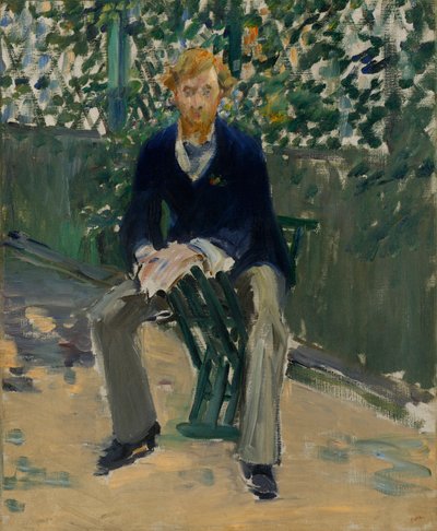 George Moore nel giardino dell
