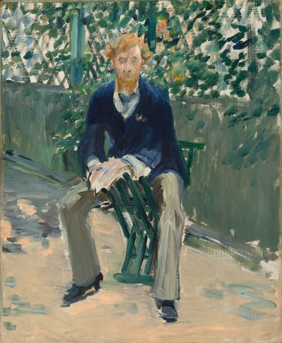 George Moore nel giardino dell