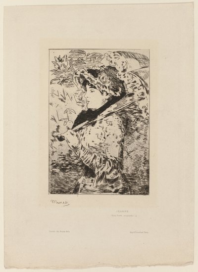 Jeanne (Primavera) da Édouard Manet