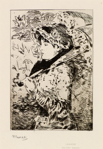 Jeanne da Édouard Manet