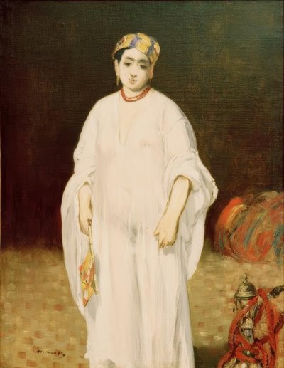 Giovane donna in costume orientale (La Sultana) da Édouard Manet