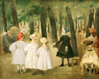 Bambini nelle Tuileries da Édouard Manet