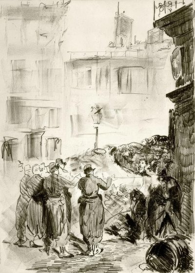 La Barricata da Édouard Manet