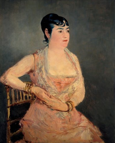 La signora in rosa, 1879-1881 da Édouard Manet
