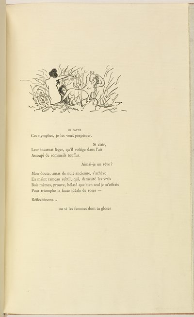 Pomeriggio da fauno da Édouard Manet