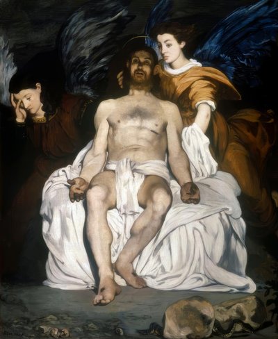 Il Cristo morto e gli angeli da Édouard Manet