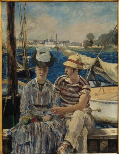 La domenica sulla Senna (Argenteuil) da Édouard Manet