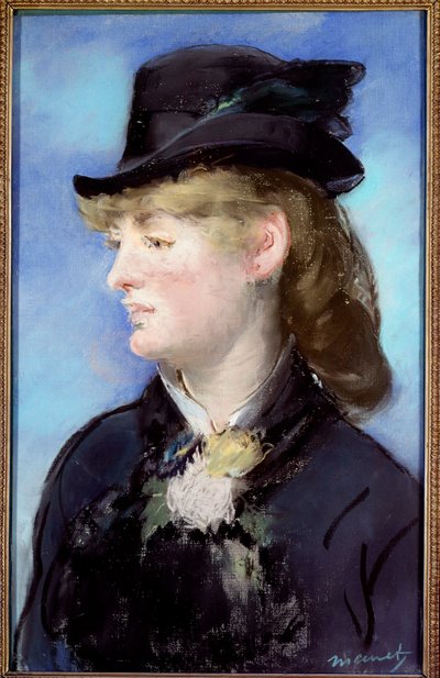 Studio della cameriera per Le Bar des Folies Bergères da Édouard Manet