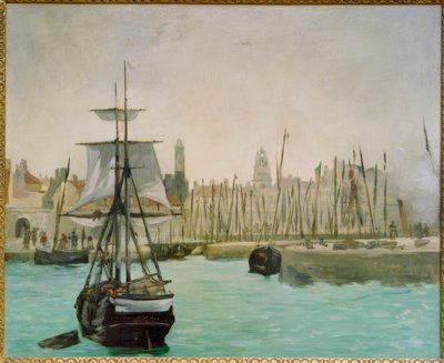 Il porto di Calais da Édouard Manet