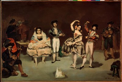 Il balletto spagnolo da Édouard Manet