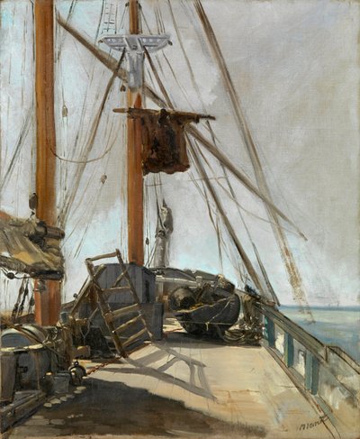Il ponte di una nave da Édouard Manet