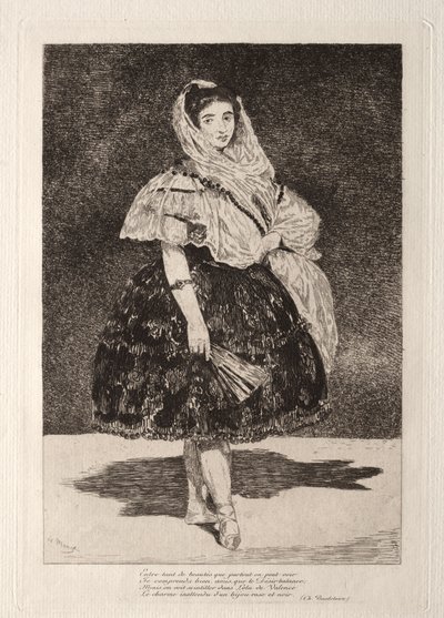 Lola de Valence da Édouard Manet